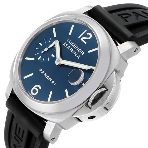 panerai luminor marina blue strap|panerai luminor marina pam111 strap.